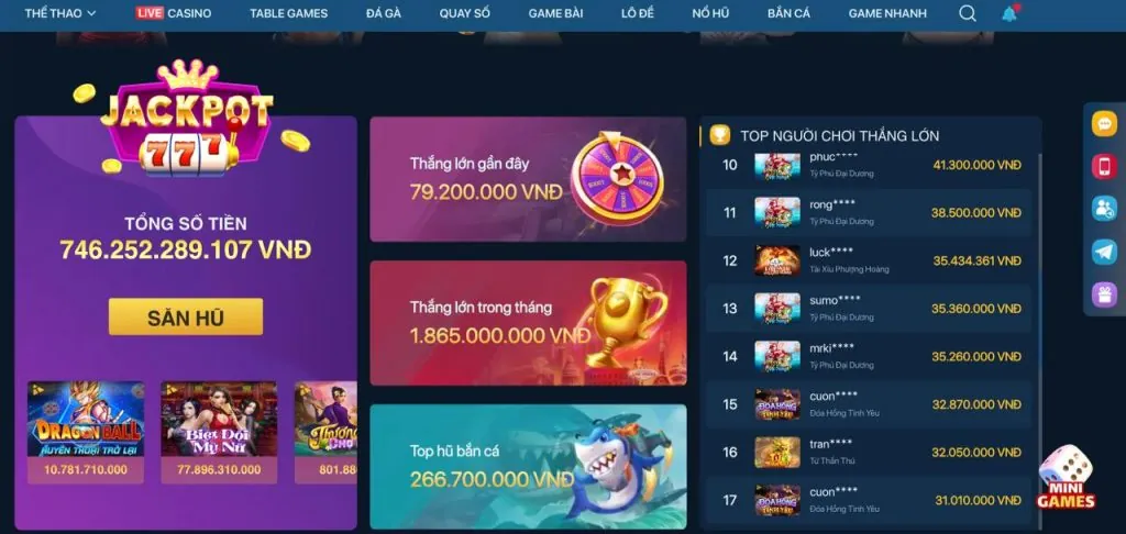 Hoàn trả casino hấp dẫn tại 99vz uy tín